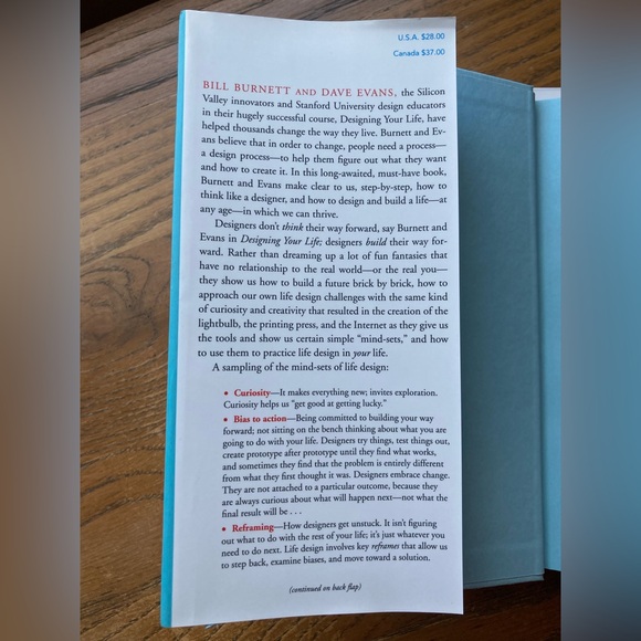 NEW!!! Designing Your Life Book & Workbook by Bill Burnett & Dave Evans - Picture 5 of 6